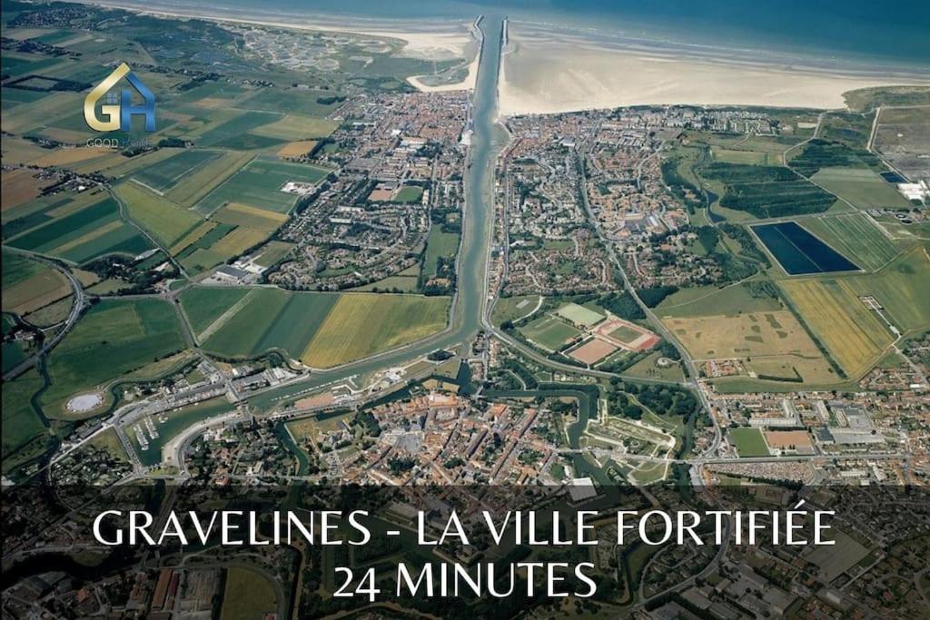 Villa Marine*La Capitainerie Coudekerque-Branche Exterior foto